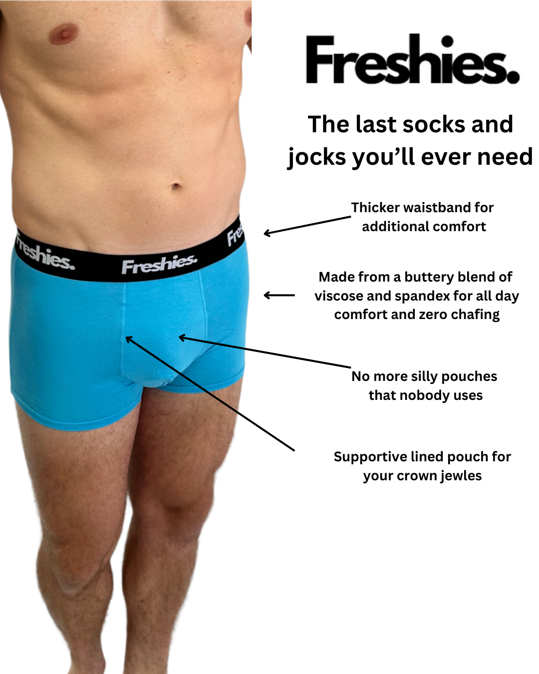 Freshies Jocks 3 pack